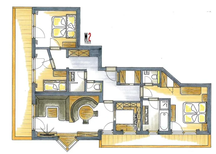 Haus Bergtraum Apartamento *